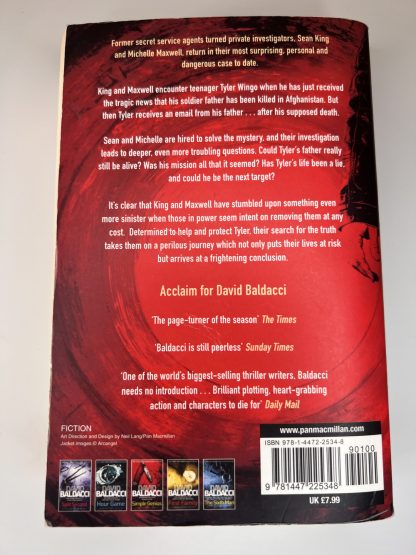 An image of the book King and Maxwell by David Baldacci