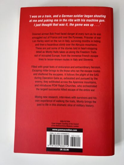 An image of the book Escaping Hitler by Monty Halls