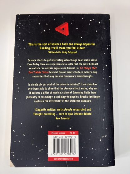 An image of the book 13 things that don't make sense by Michael Brooks