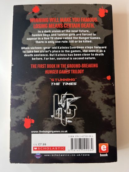 An image of the book The Hunger Games by Suzanne Collins