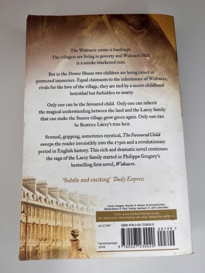 An image of the book The Favoured Child by Philippa Gregory
