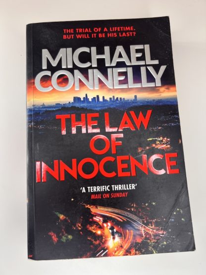 An image of the book The Law of Innocence by Michael Connelly