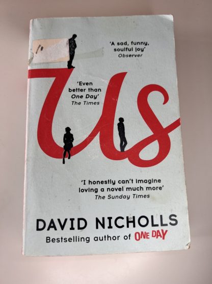 An image of the book Us by David Nicholls