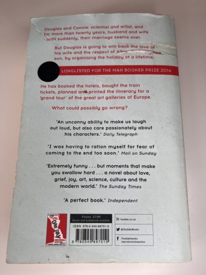 An image of the book Us by David Nicholls
