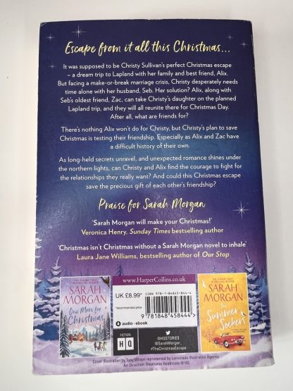 An image of the book The Christmas Escape by Sarah Morgan
