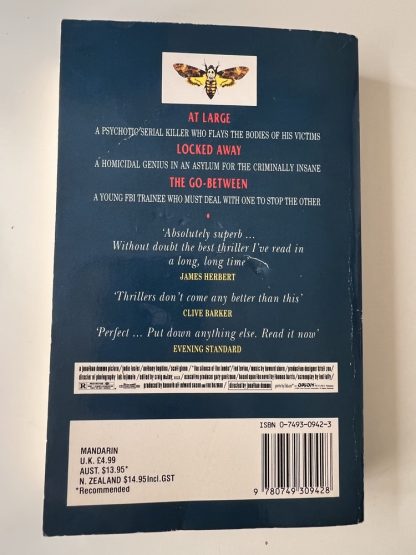 An image of the book The Silence of the Lambs by Thomas Harris