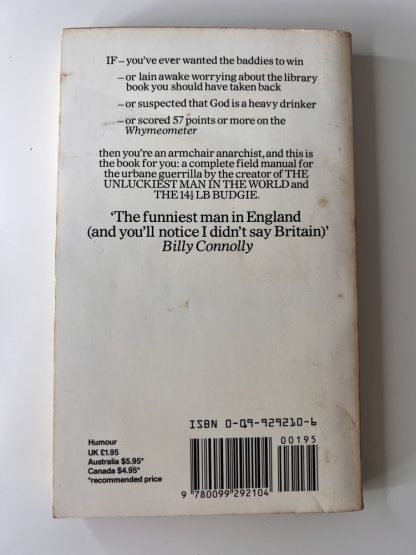 An image of the book The Armchair Anarchist's Almanac by Mike Harding