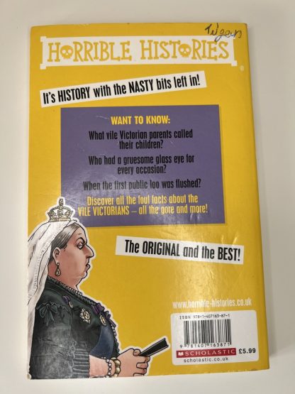 An image of the book Horrible Histories: Vile Victorians by Terry Deary