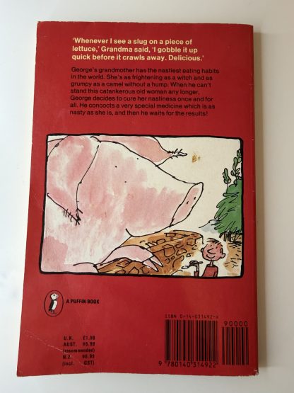 An image of the book George's Marvellous Medicine by Roald Dahl