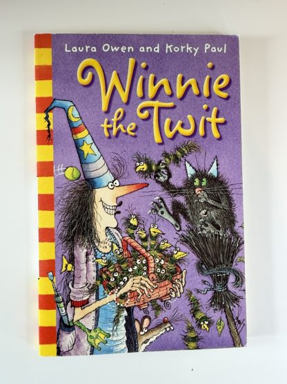 An image of the book Winnie the Twit by Laura Owen and Korky Paul
