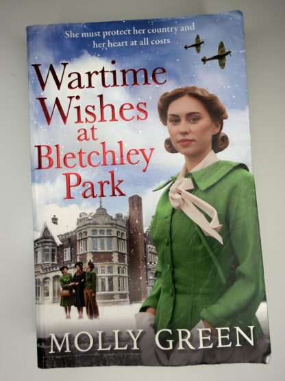 An image of the book Wartime Wishes at Bletchley Park by Molly Green