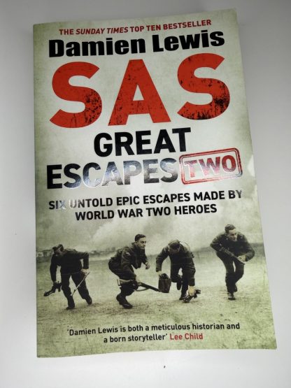 An image of the book SAS Great Escapes Two by Damien Lewis