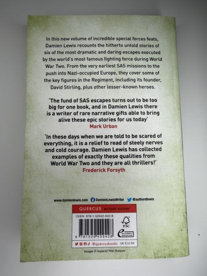 An image of the book SAS Great Escapes Two by Damien Lewis