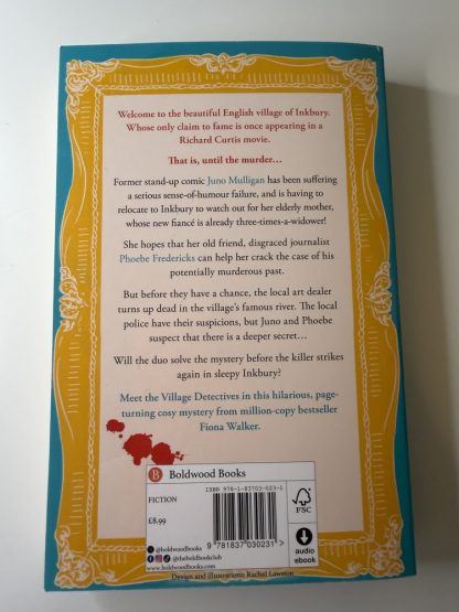 An image of the book The Village Detectives and the art of murder by Fiona Walker