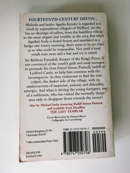 An image of the book The Merchants Partner by Michael Jecks