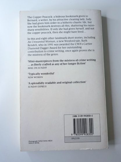 An image of the book The Copper Peacock by Ruth Rendell