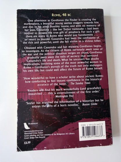An image of the book A Mist of Prophecies by Steven Saylor