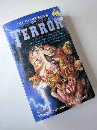 An image of the book The Giant Book of Terror edited by Stephen Jones and Ramsey Campbell