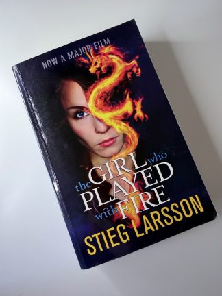 An image of the book The Girl who Played with Fire by Stieg Larsson