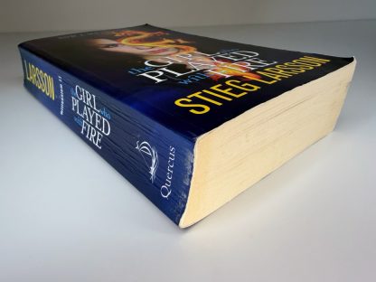 An image of the book The Girl who Played with Fire by Stieg Larsson
