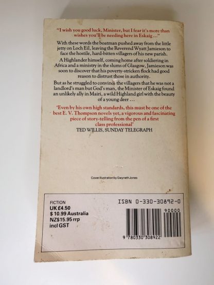 An image of the book God's Highlander by E V Thompson