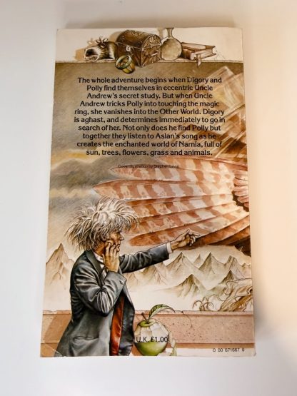 An image of the book The Magician's Nephew by C S Lewis