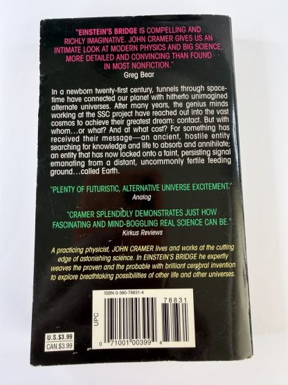 An image of the book Einstein's Bridge by John Cramer