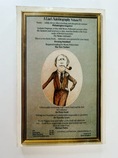 An image of the book A Liar's Autobiography by Graham Chapman