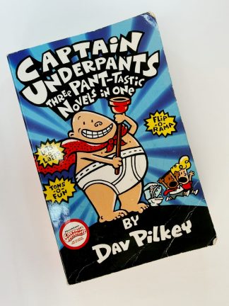 An image of the book Captain Underpants: Three pant-tactic novels in one by Dav Pilkey