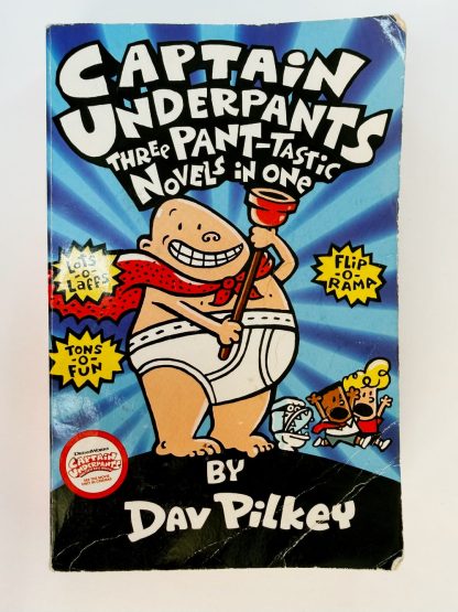 An image of the book Captain Underpants: Three pant-tactic novels in one by Dav Pilkey