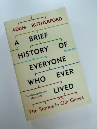 An image of the book A Brief History of Everyone who ever lived by Adam Rutherford