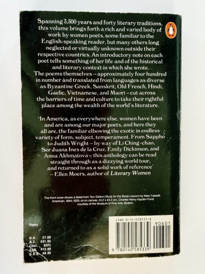 An image of the Penguin Book of Women Poets edited by Carol Cosman, Joan Keefe and Kathleen Weaver