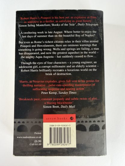 An image of the book Pompeii by Robert Harris