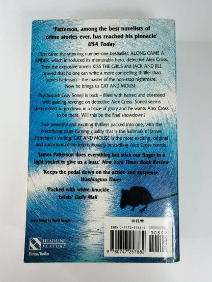 An image of the book Cat and Mouse by James Patterson