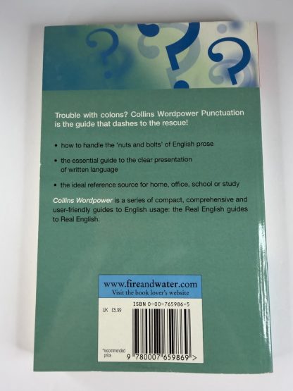 An image of the book Punctuation by Graham King