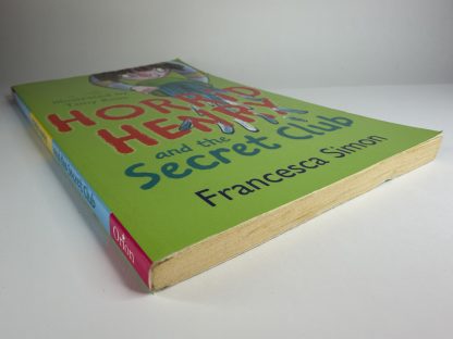An image of the book Horrid Henry and the Secret Club by Francesca Simon