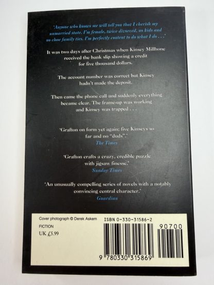 An image of the book E is for Evidence by Sue Grafton