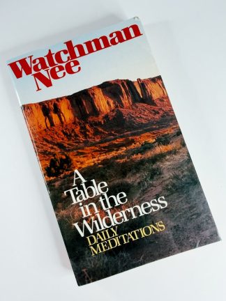 An image of the book A Table in the Wilderness by Watchman Nee