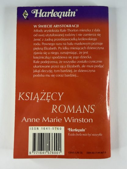 An image of the book Ksiazecy Romans by Anne Marie Winston