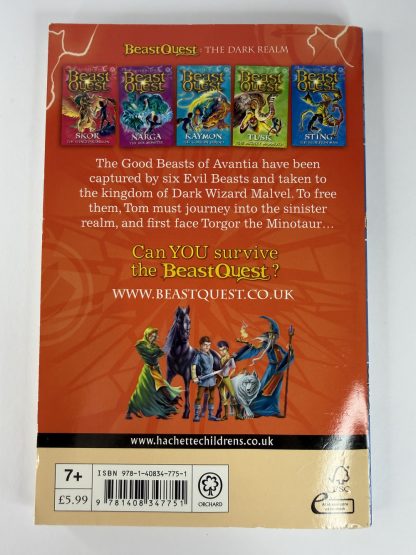 An image of the book Beast Quest: Forgot the Minotaur by Adam Blade