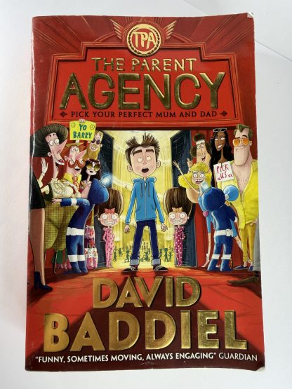 An image of the book The Parent Agency by David Baddiel