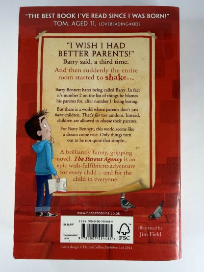 An image of the book The Parent Agency by David Baddiel