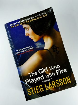 An image of the book The Girl who played with Fire by Stieg Larsson