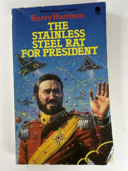 An image of the book The Stainless Steel Rat for President by Harry Harrison