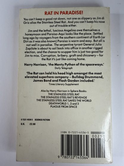 An image of the book The Stainless Steel Rat for President by Harry Harrison