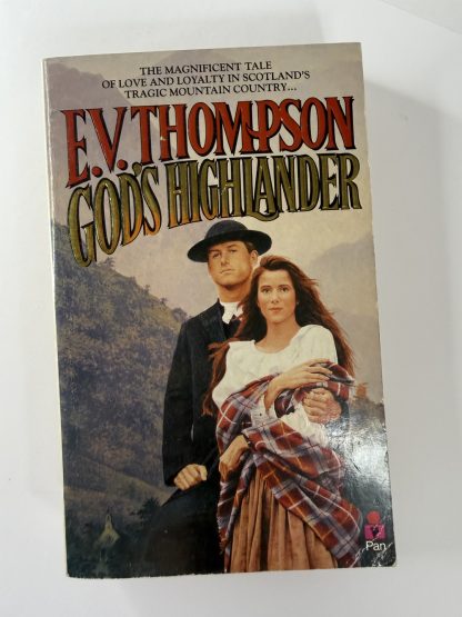 An image of the book God's Highlander by E V Thompson