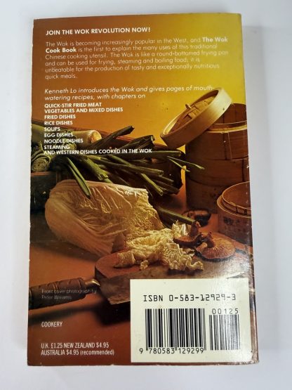 An image of the book The Wok Cookbook by Kenneth Lo