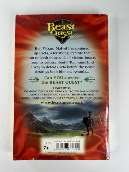 An image of the book Beast Quest: Creta the Winged Terror