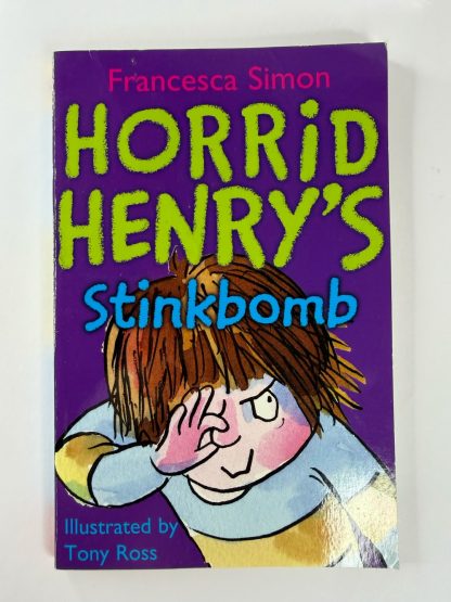 An image of the book Horrid Henry's Stinkbomb by Francesca Simon
