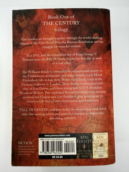 An image of the book Fall of Giants by Ken Follett